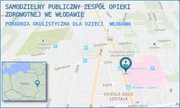 PORADNIA OKULISTYCZNA DLA DZIECI - SAMODZIELNY PUBLICZNY ZESPÓŁ OPIEKI ZDROWOTNEJ WE WŁODAWIE - AL. JÓZEFA PIŁSUDSKIEGO 66, WŁODAWA