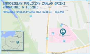 PORADNIA OKULISTYCZNA DLA DZIECI - SAMODZIELNY PUBLICZNY ZAKŁAD OPIEKI ZDROWOTNEJ W ŁĘCZNEJ - KRASNYSTAWSKA 52,  ŁĘCZNA