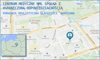 PORADNIA OKULISTYCZNA DLA DZIECI - CENTRUM MEDYCZNE MML SPOŁKA Z OGRANICZONĄ ODPOWIEDZIALNOŚCIĄ - BAGNO WEJŚCIE E 2/3,  WARSZAWA