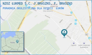 PORADNIA OKULISTYCZNA DLA DZIECI - NZOZ ŁUKMED S.C. J.BRASZKO, F. BRASZKO - STODOLNA 29, ŁUKÓW